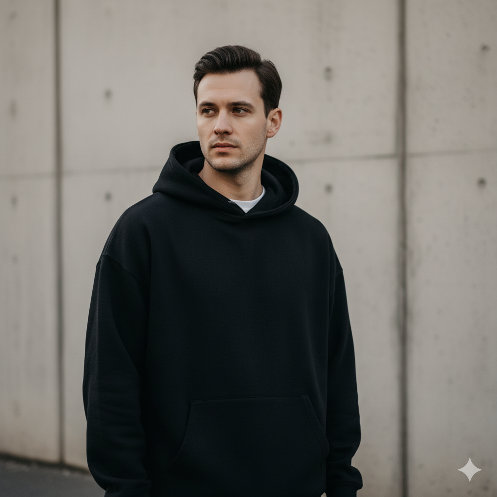 Premium Plain Oversized Hoodie