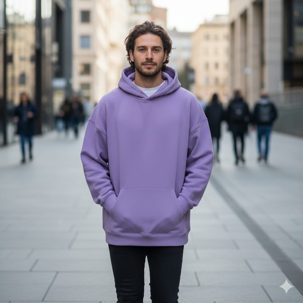 Unsiex Plain Oversized Hoodies