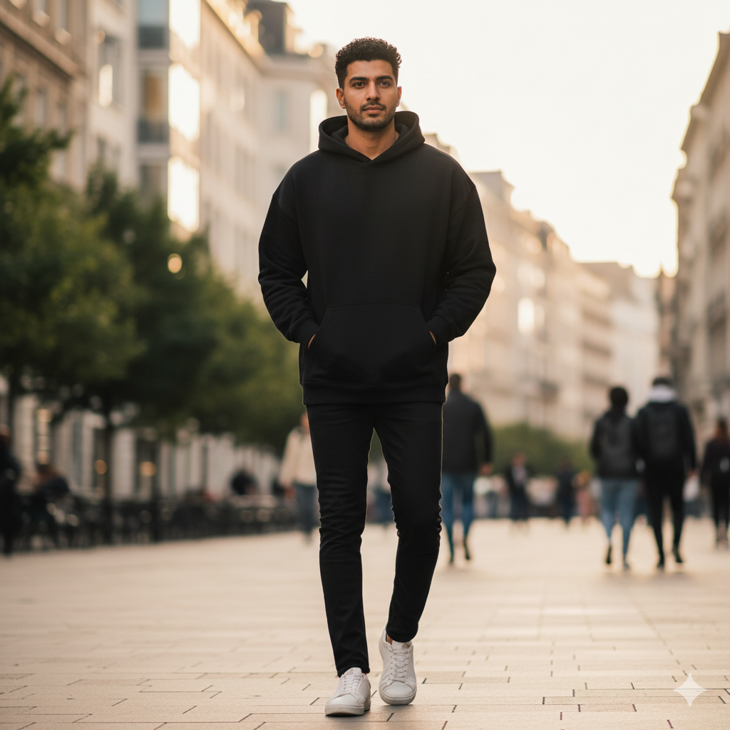 Premium Plain Oversized Hoodie