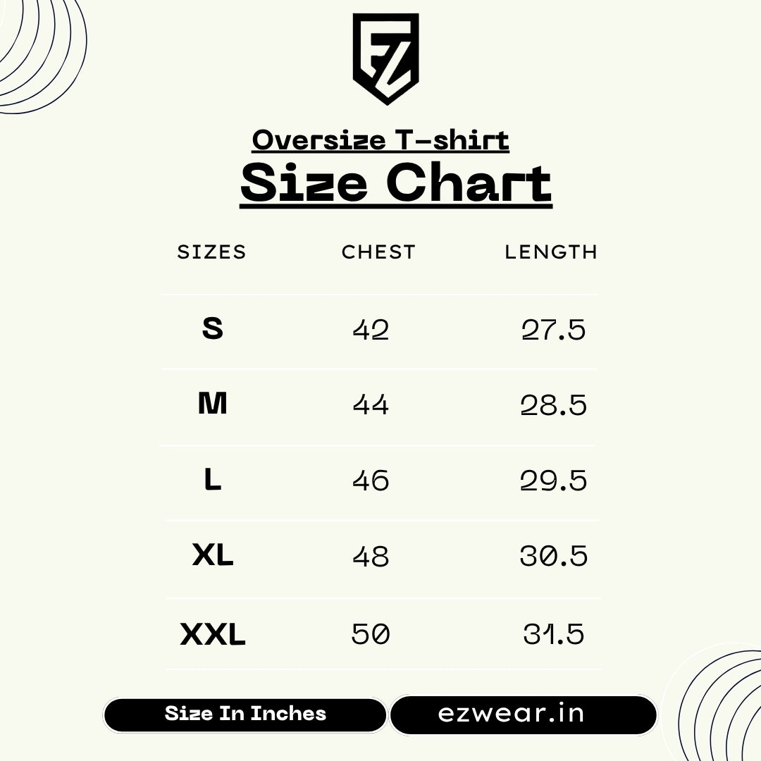 Unisex Terry Oversized T-Shirt – Premium Streetwear | EZWEAR